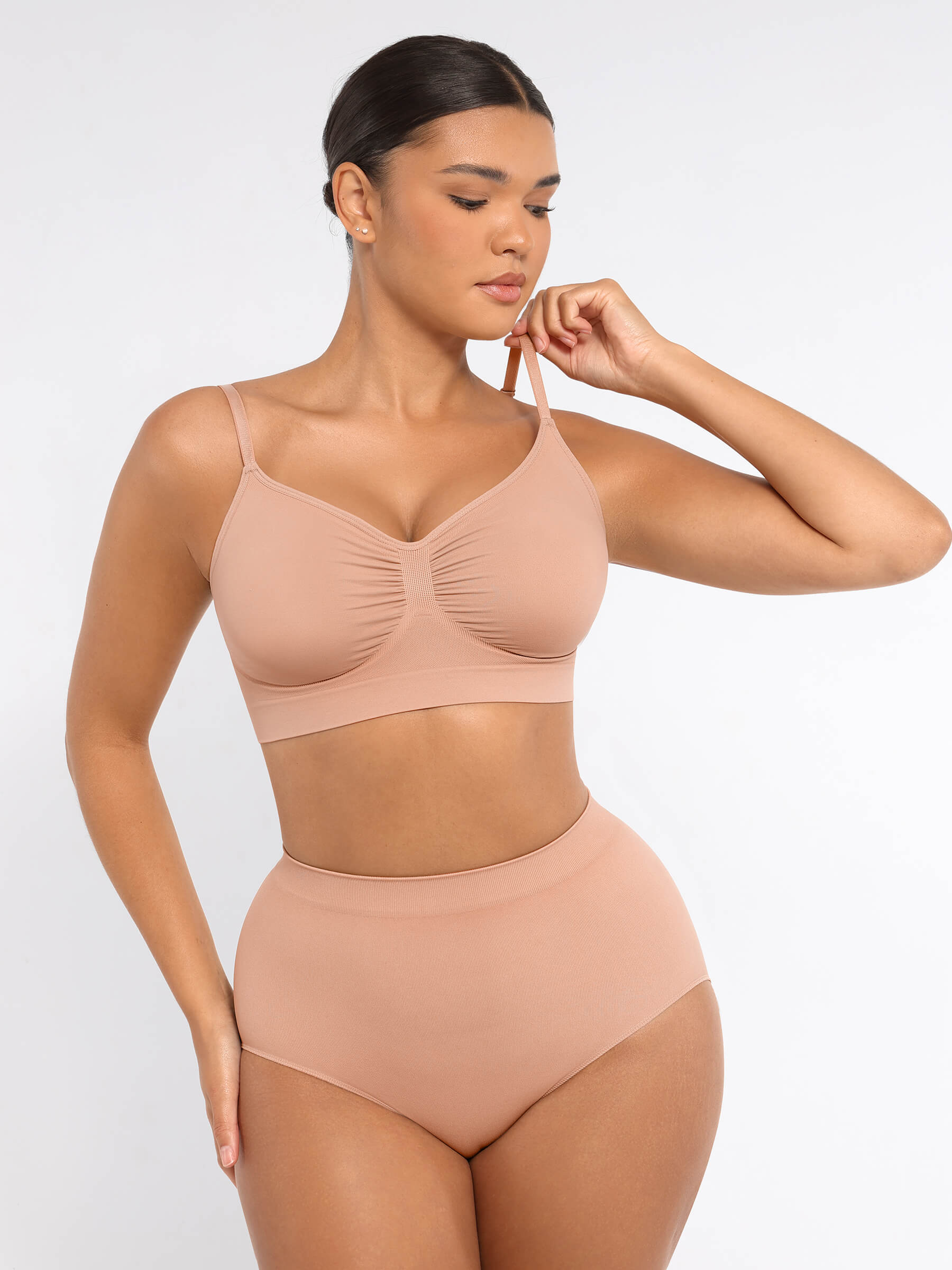 Feelingirl 3-Pack Seamless Smooth Wireless Bra Bundle - Image 53