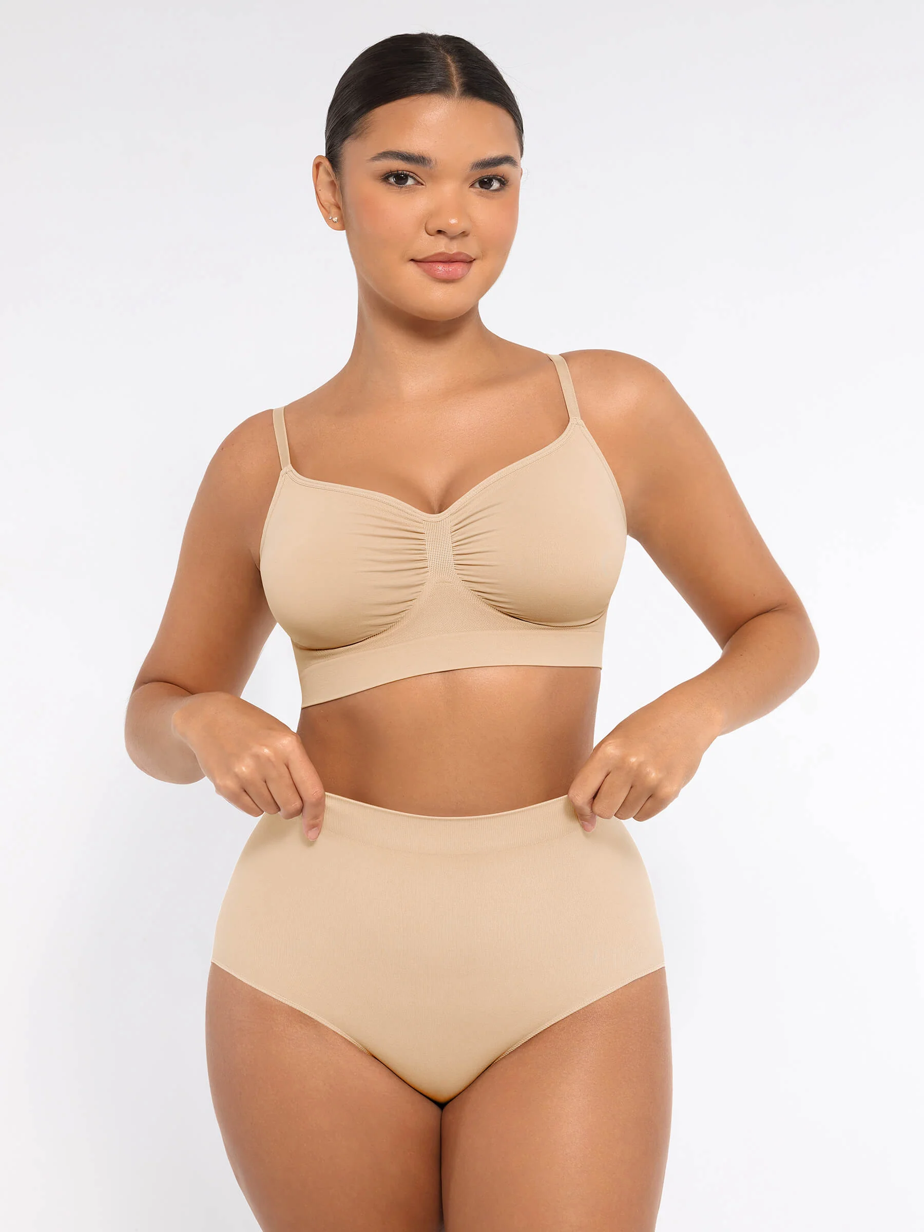 Feelingirl 3-Pack Seamless Smooth Wireless Bra Bundle - Image 63