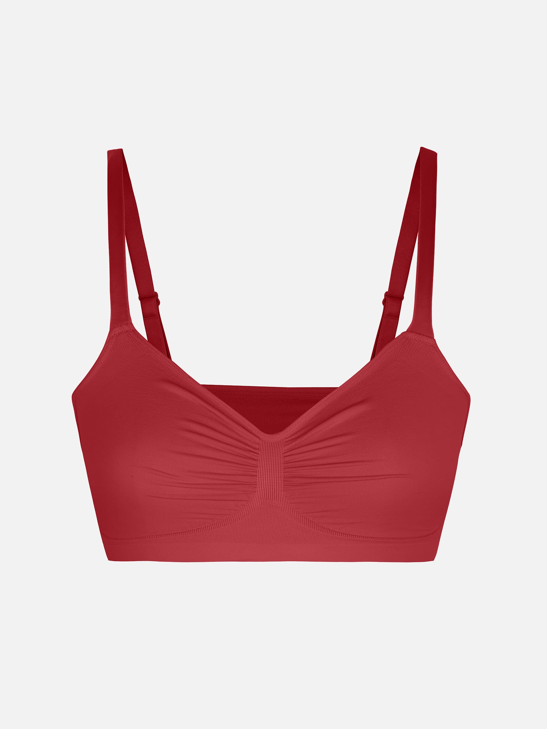 Feelingirl Everyday Wireless Bra Unlined Soft Bra - Image 86