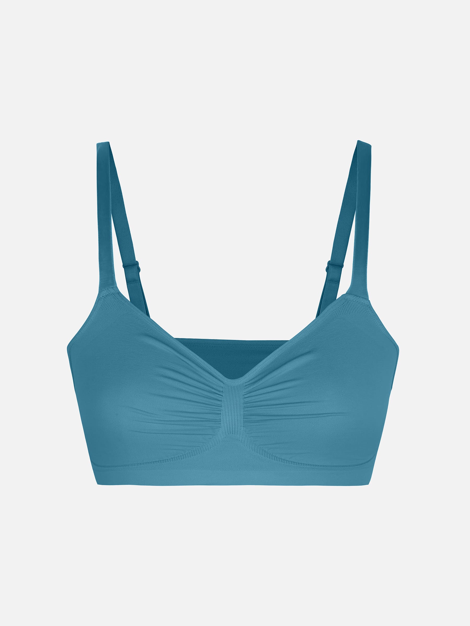 Feelingirl Everyday Wireless Bra Unlined Soft Bra - Image 62