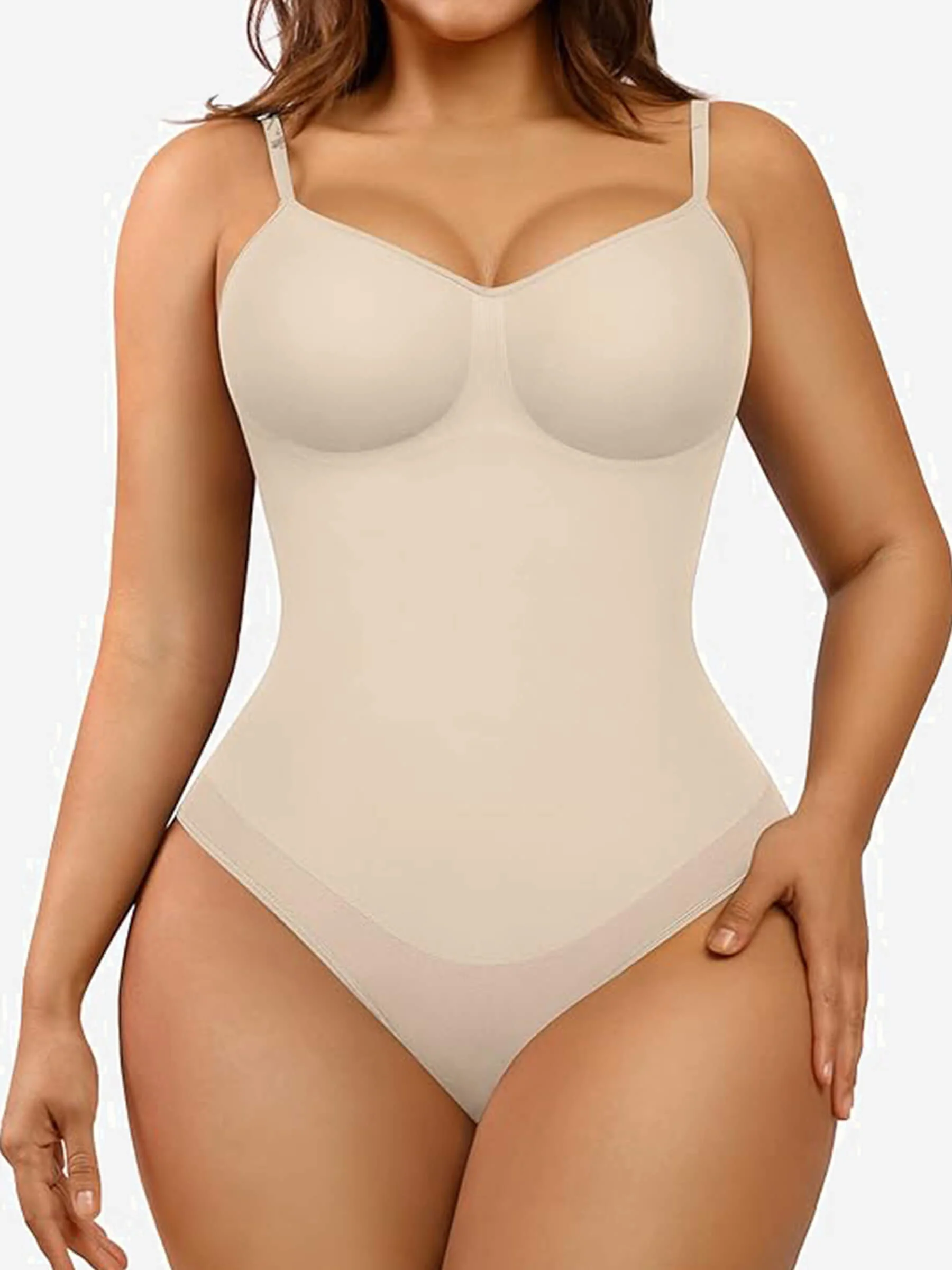 Feelingirl Everyday Wear Seamless Bodysuit - Image 29