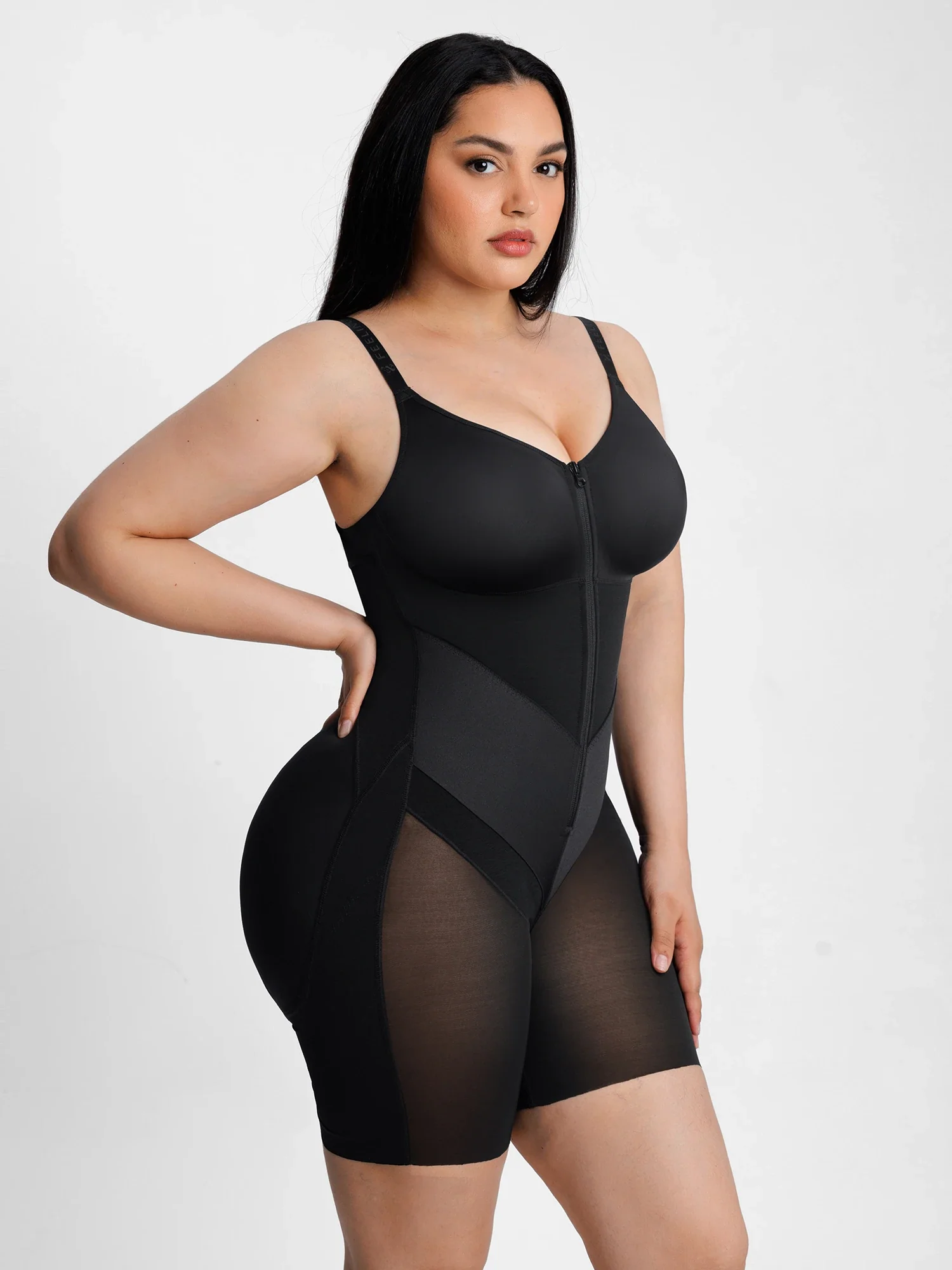 Feelingirl Full-Coverage Chest Faja Tummy Control Butt Lift Bodysuit - Image 8