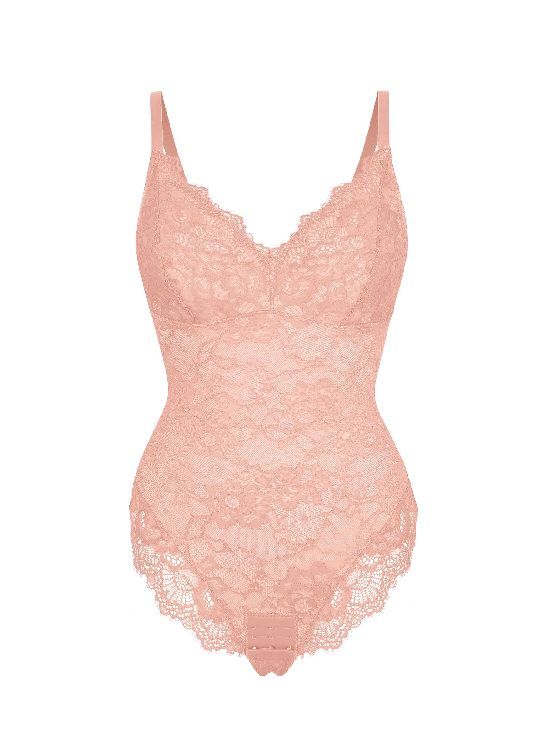 Feelingirl Lace V Neck Full Bodysuit Underwear [BOGO] - Image 65