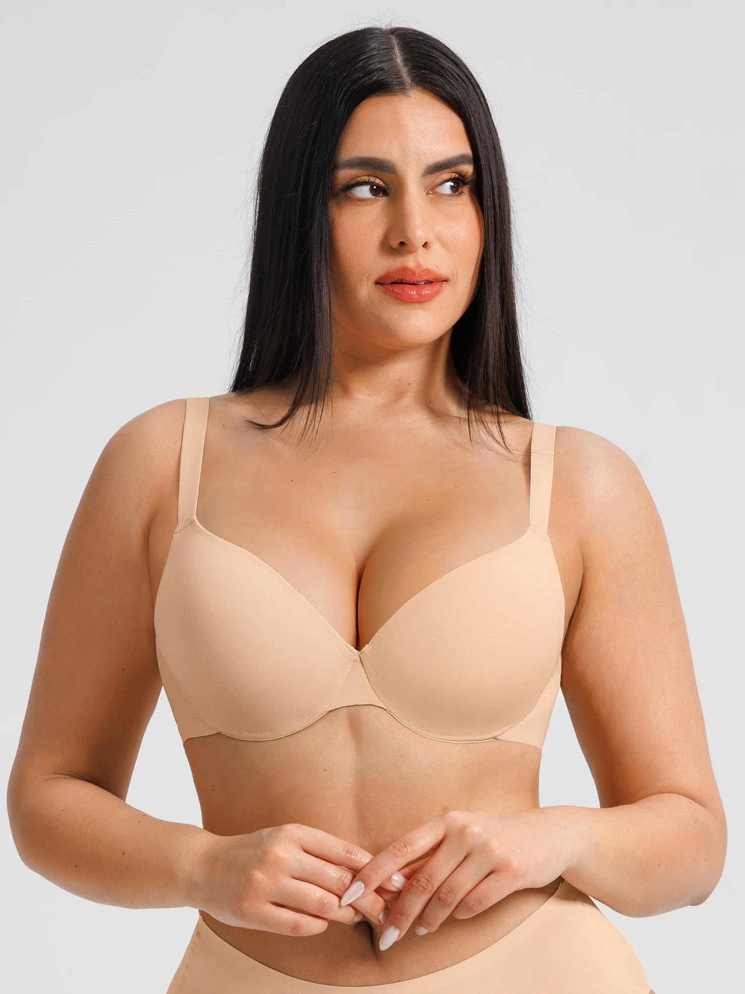 Push Up Lightly Lined Demi Bra - Image 13