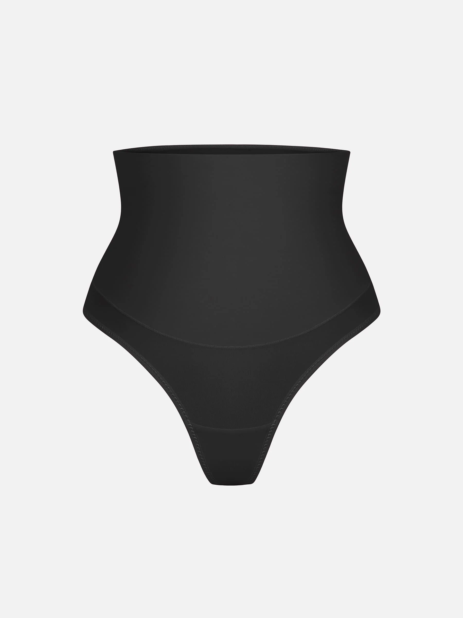 Feelingirl Mid-Waisted Thong Tummy Control Shaper Panties - Image 29