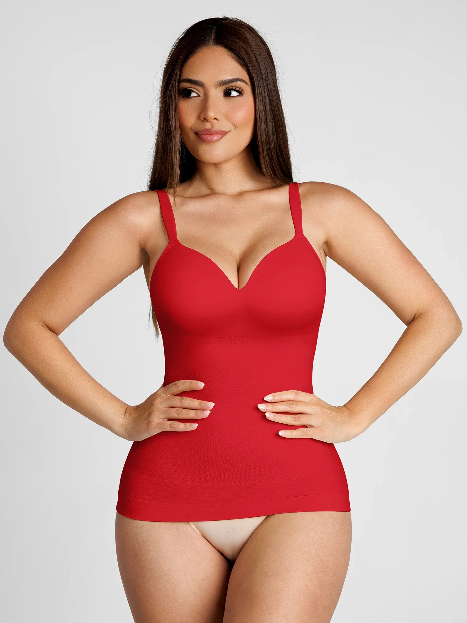 Feelingirl Seamless Built-In Bra Cami Top [BOGO] - Image 15