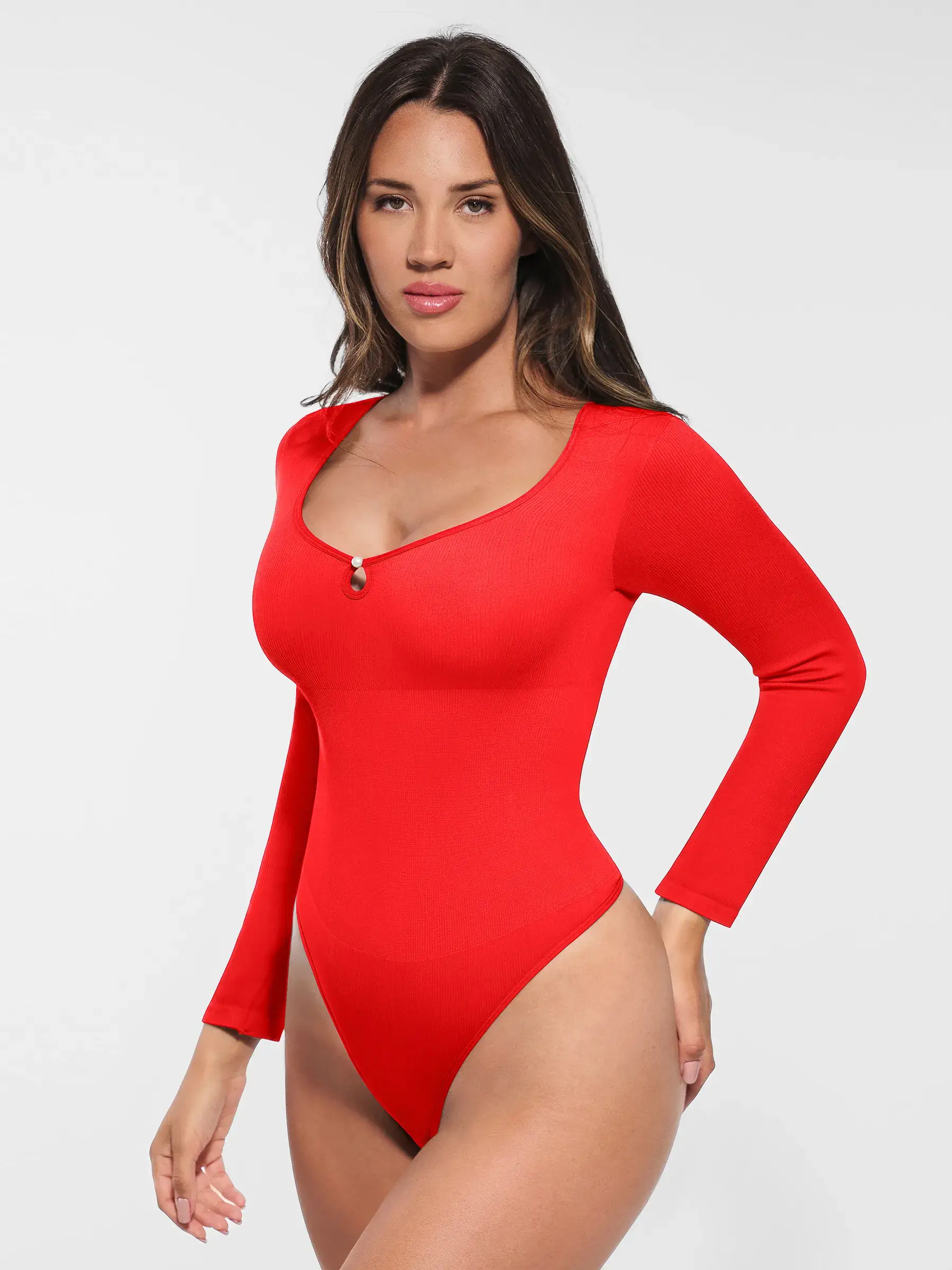 Feelingirl Seamless Ribbed Bodysuit - Image 18