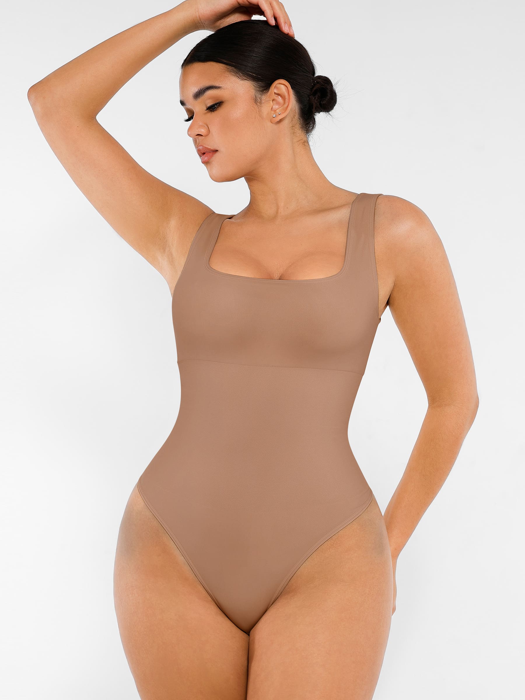 Feelingirl Seamless Shapewear Thong Bodysuit - Image 11