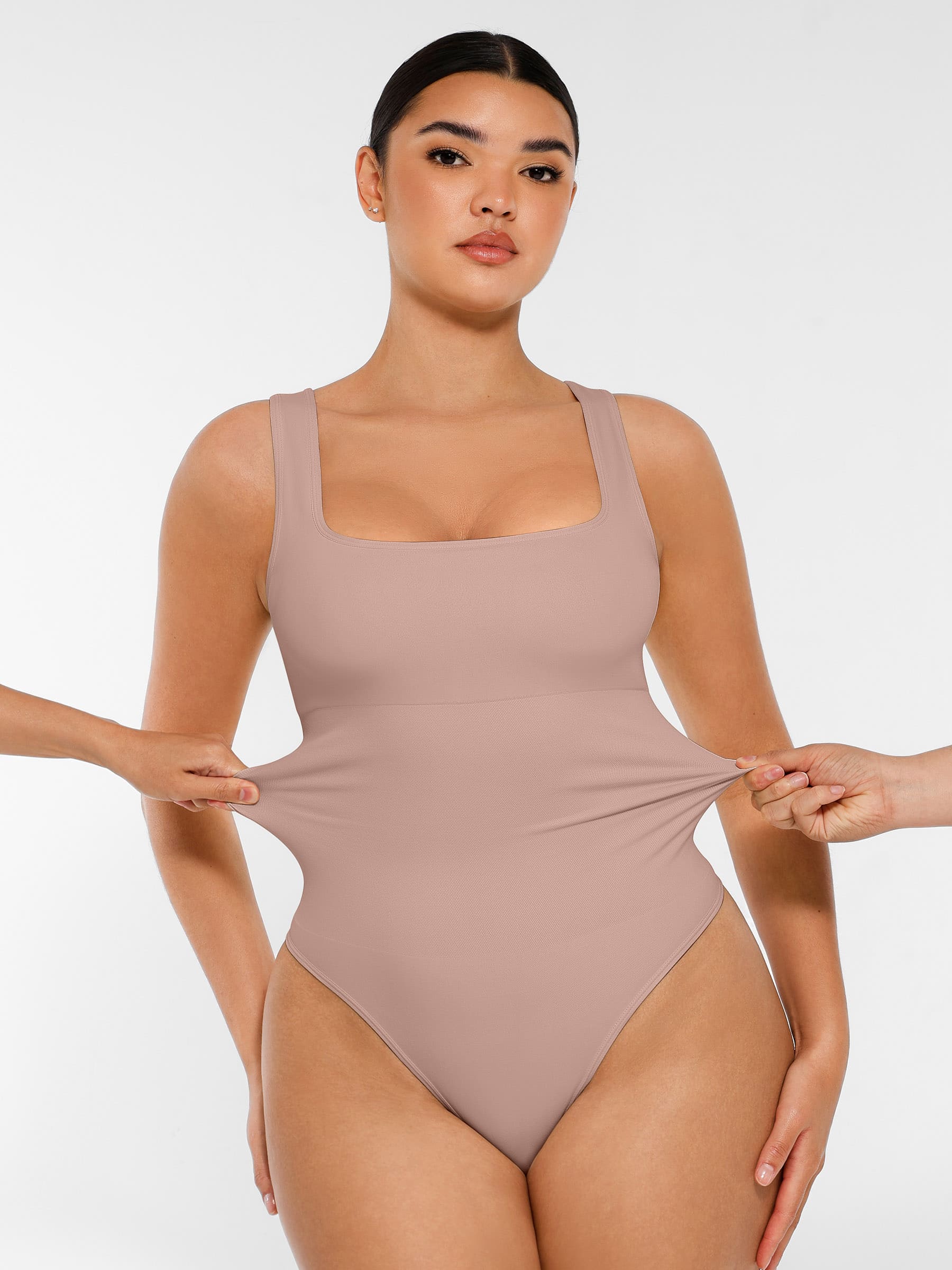 Feelingirl Seamless Shapewear Thong Bodysuit - Image 15