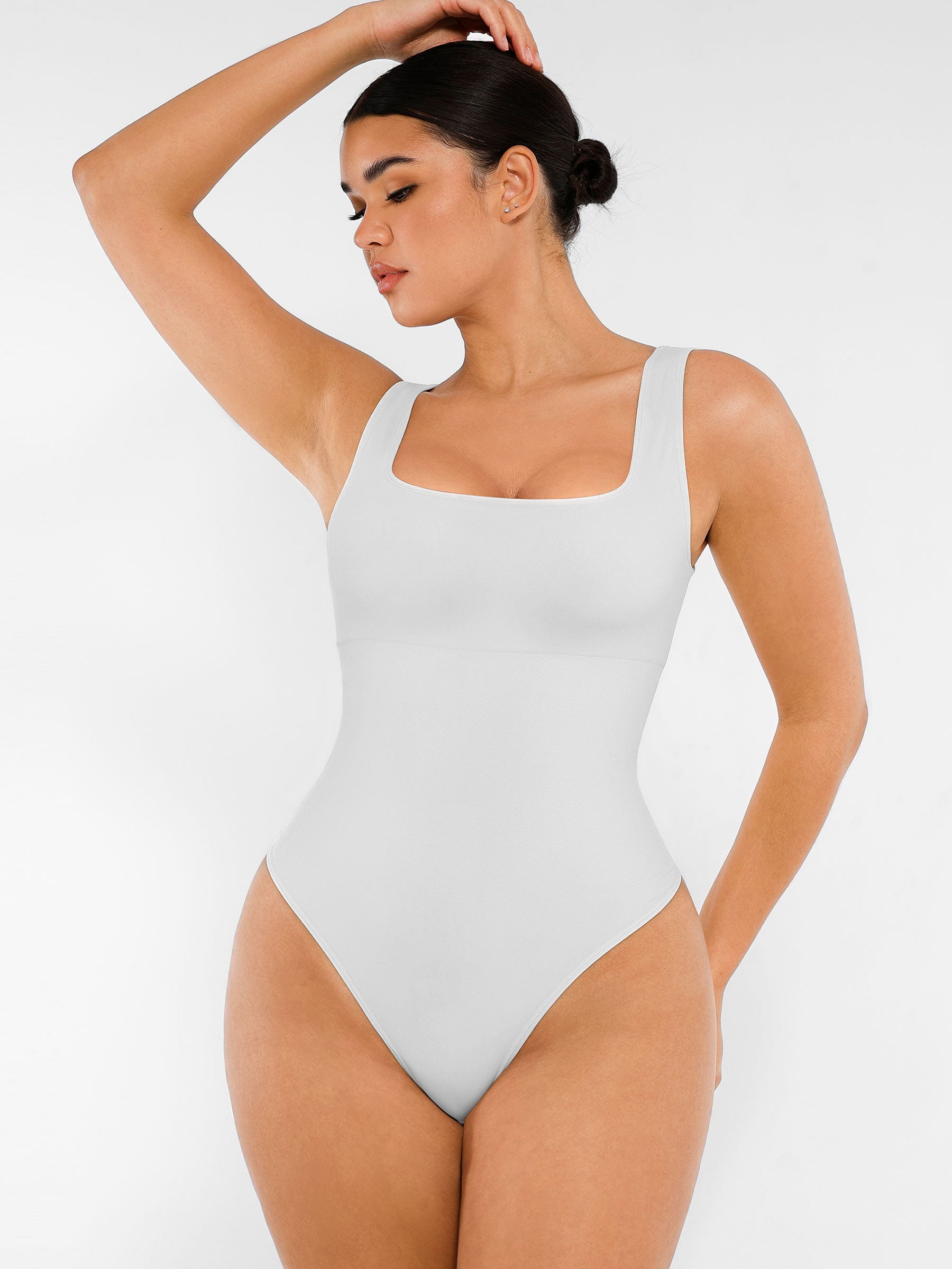 Feelingirl Seamless Shapewear Thong Bodysuit - Image 23