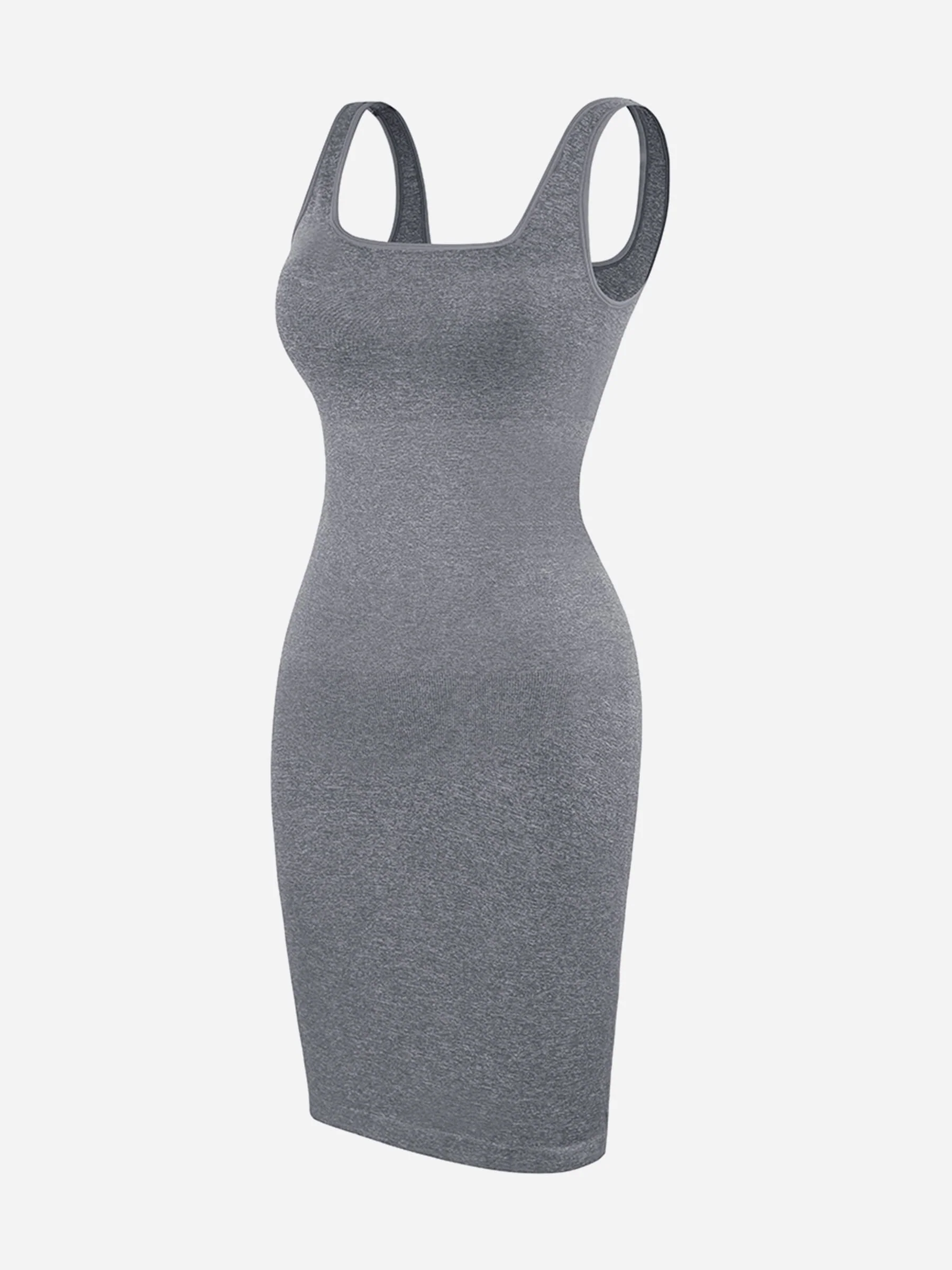 Feelingirl Seamless Square Neck Shaping Dress - Image 26