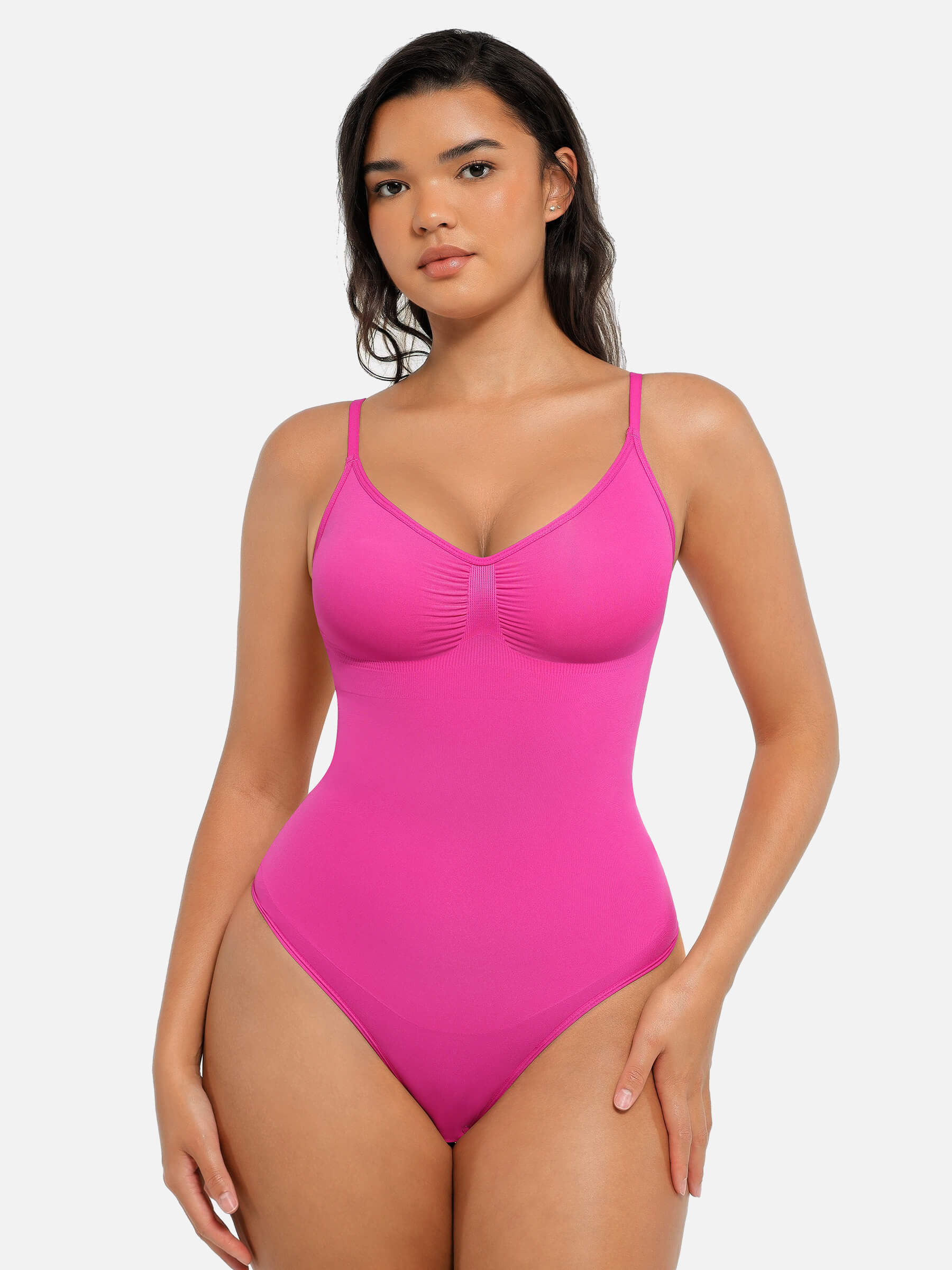 Feelingirl Seamless Tummy Control Shapewear Bodysuit - Image 13