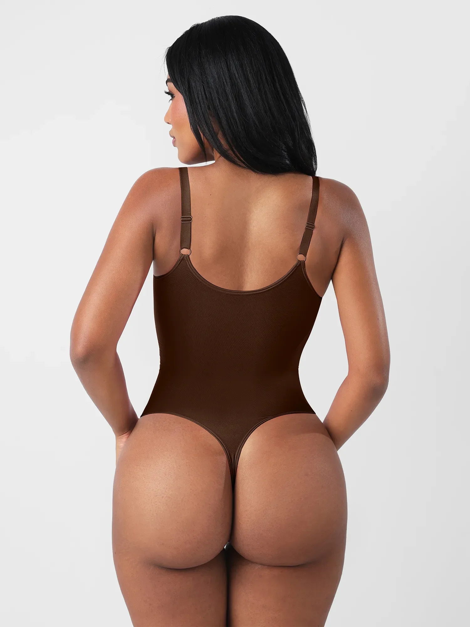 Feelingirl Seamless Tummy Control Zipper Bodysuit - Image 27