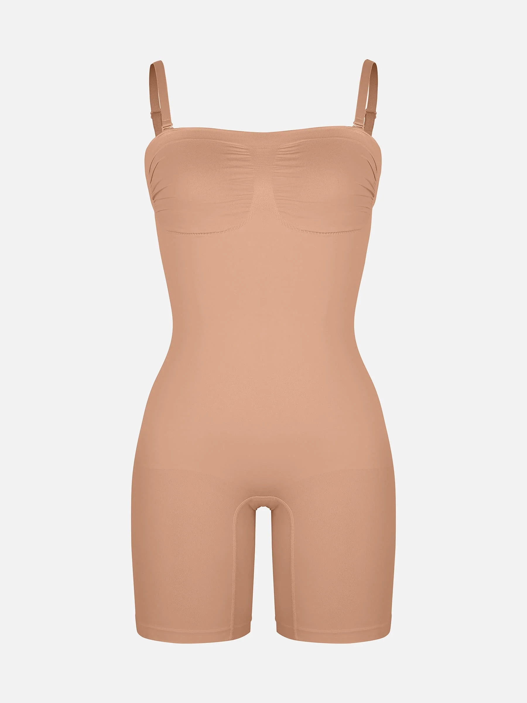 Feelingirl Seamless Strapless Bodysuit with Removable Straps - Image 60