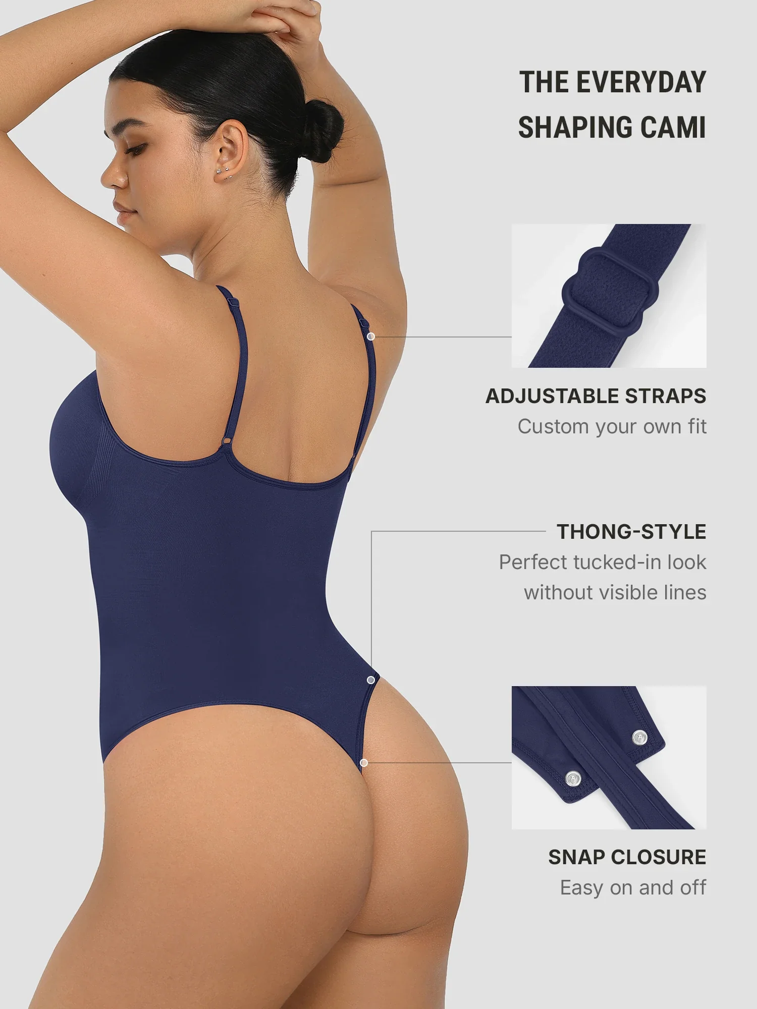 Feelingirl Smooth Contour™ Tummy Control Seamless Bodysuit - Image 101