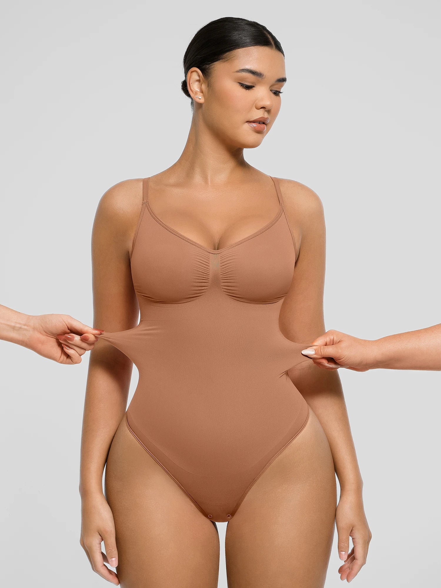 Feelingirl Smooth Contour™ Tummy Control Seamless Bodysuit - Image 15
