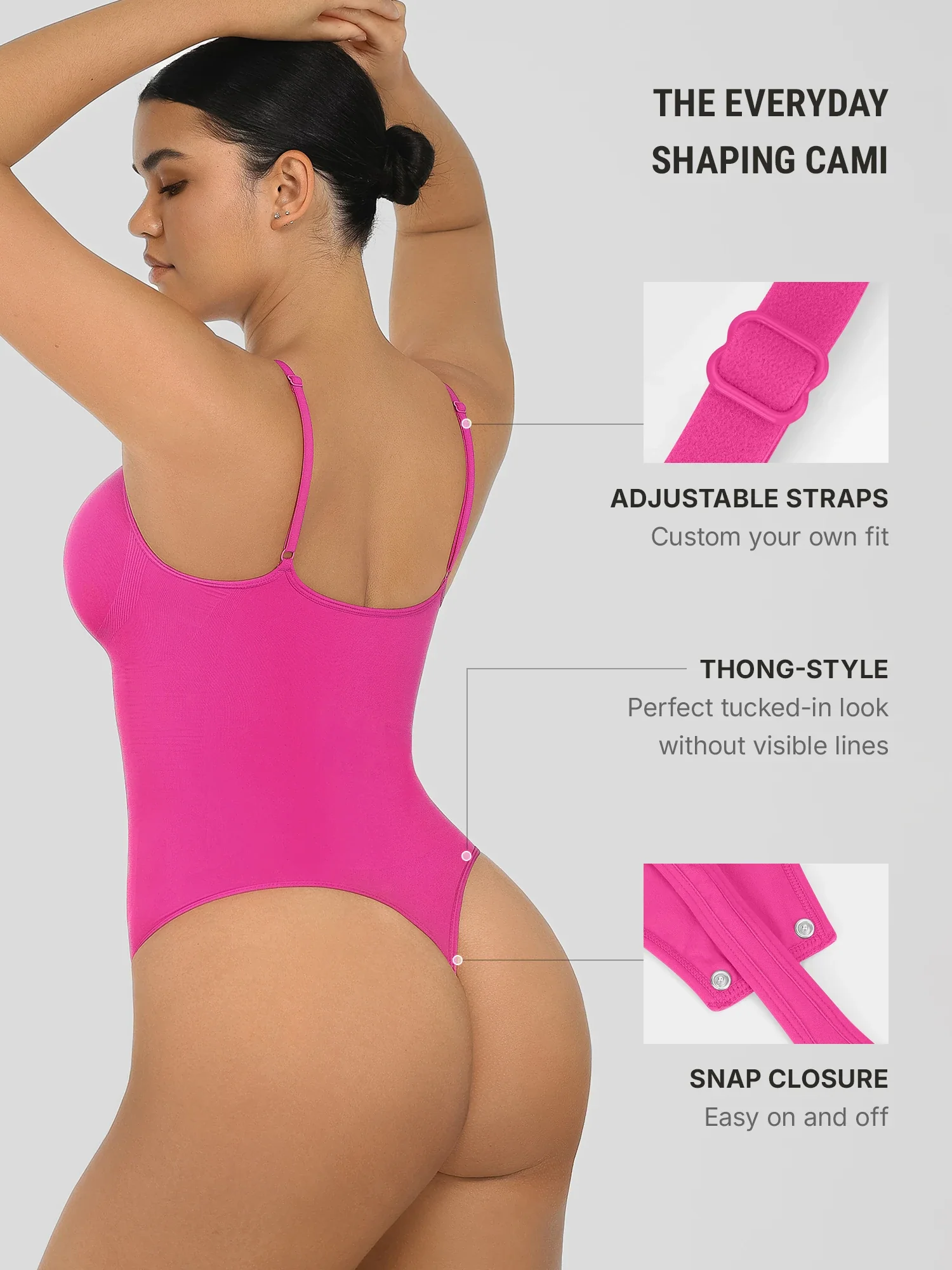 Feelingirl Smooth Contour™ Tummy Control Seamless Bodysuit - Image 55