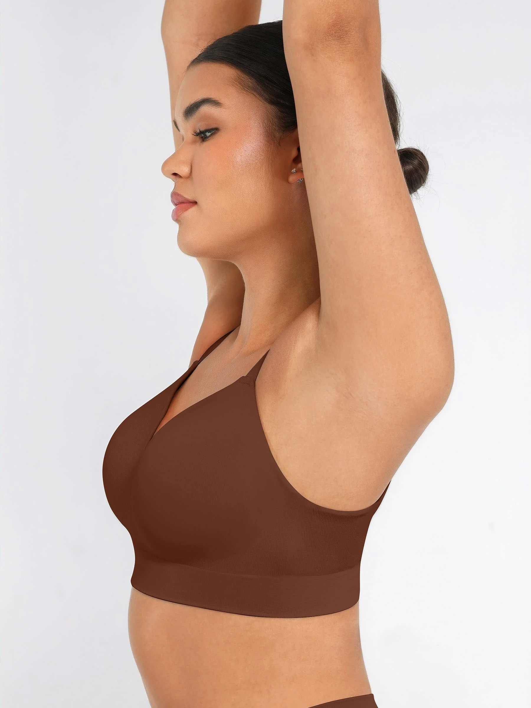 Feelingirl Full Coverage Wireless Bra + Push-Up Seamless Bra - Image 61