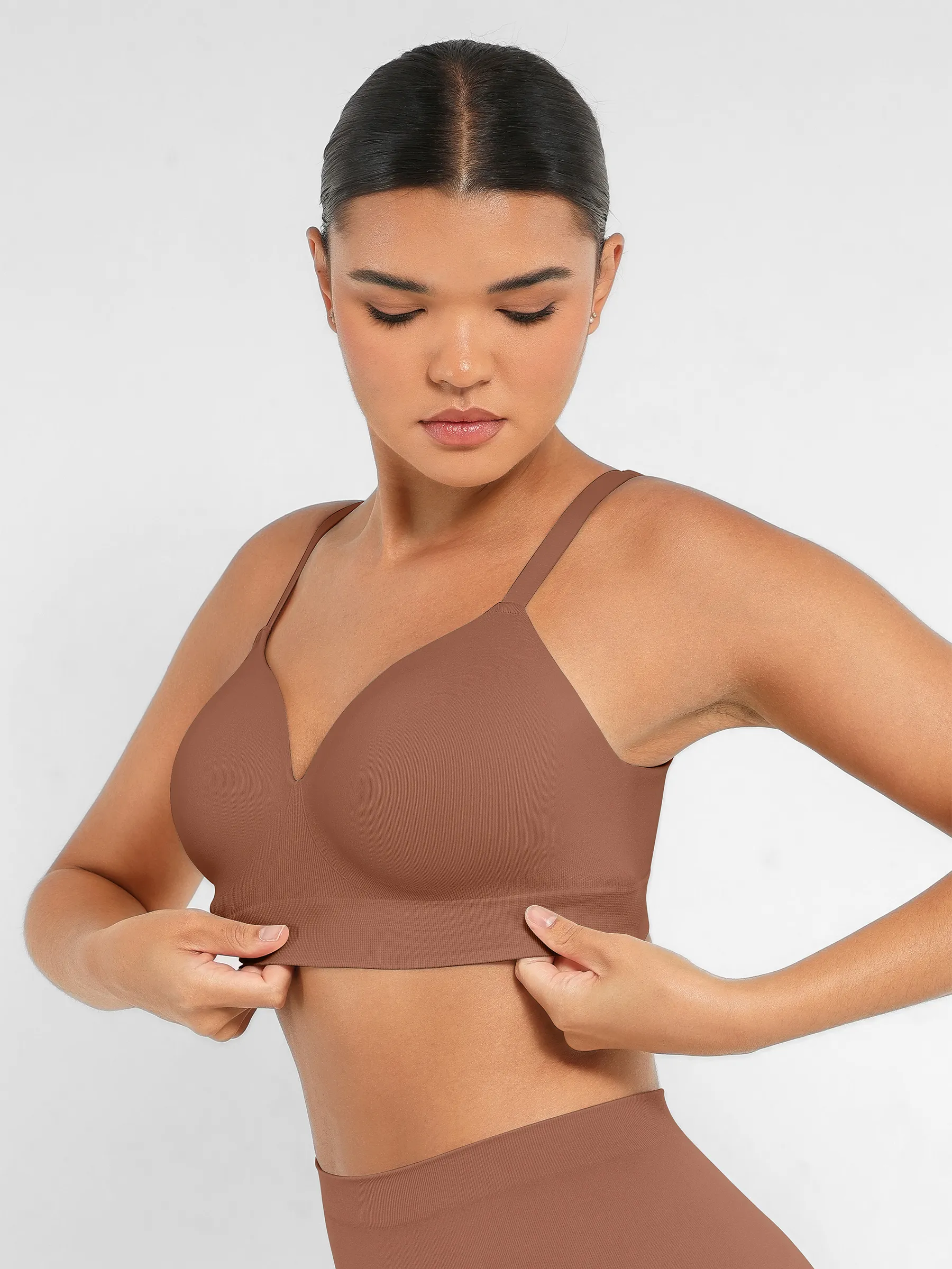 Feelingirl Wireless Push-Up Seamless Comfort Full Coverage Bra - Image 39