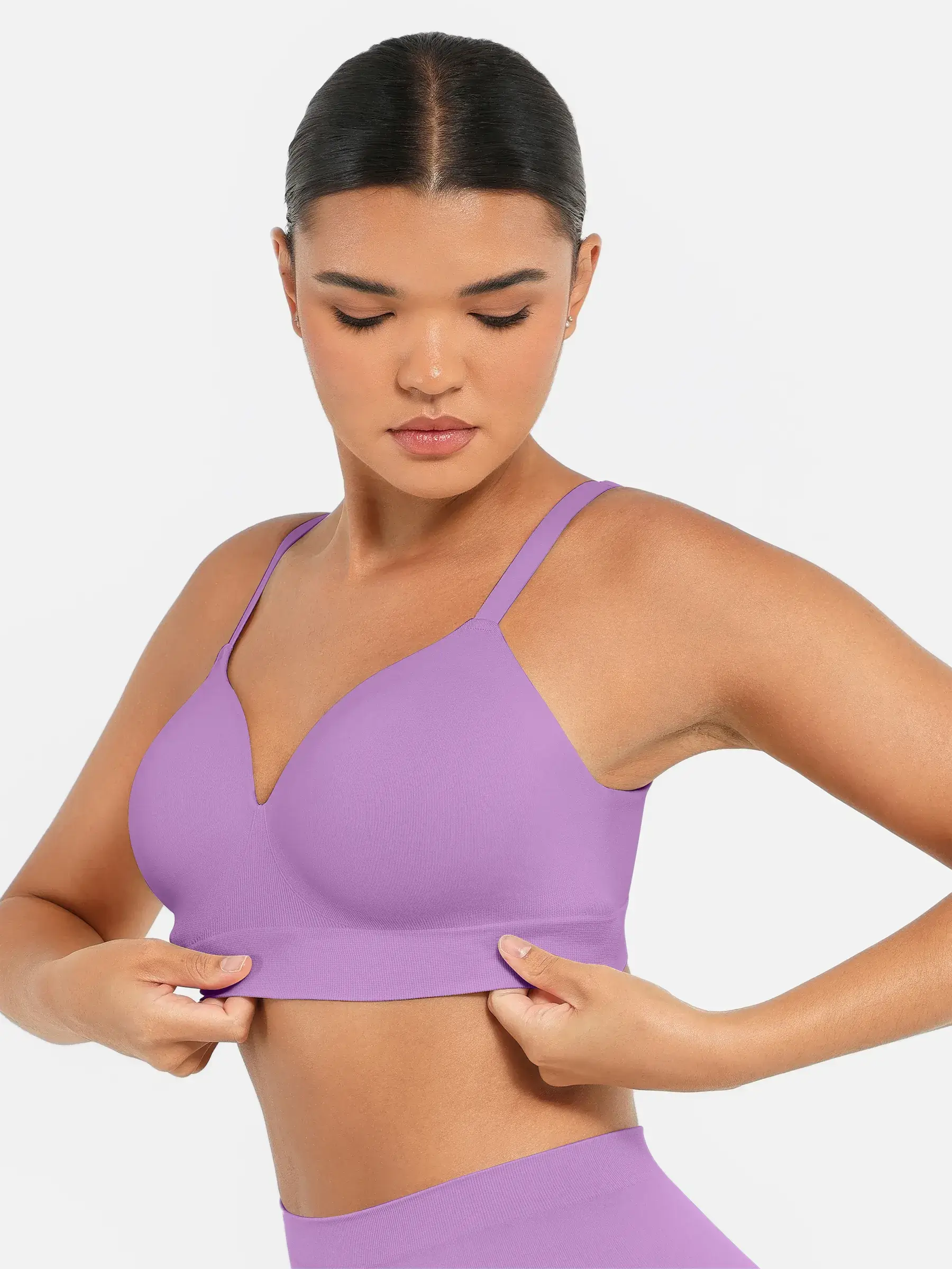 Feelingirl Wireless Push-Up Seamless Comfort Full Coverage Bra - Image 69