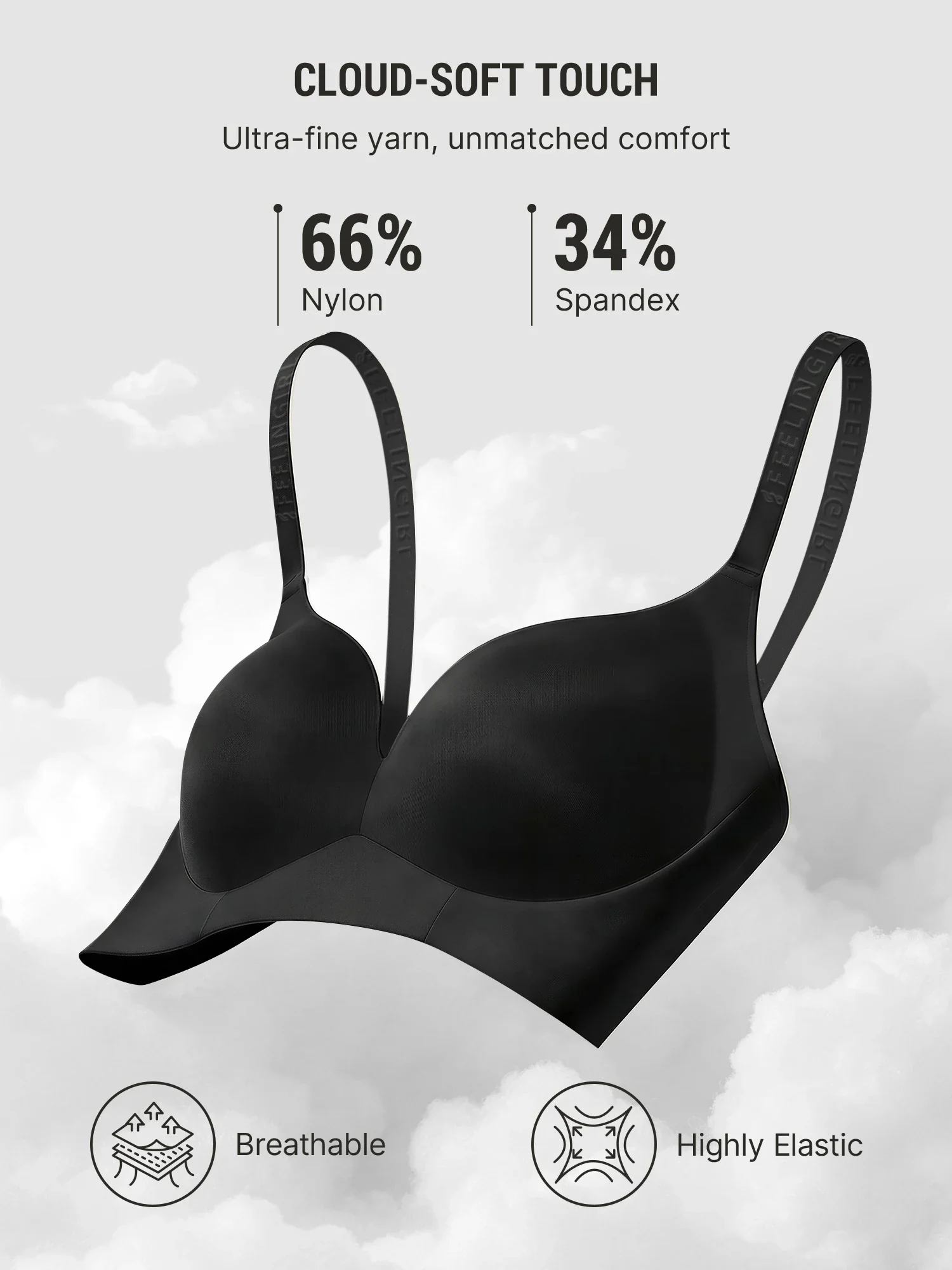 Lift Support Soft Wireless Bra [BOGO] - Image 11