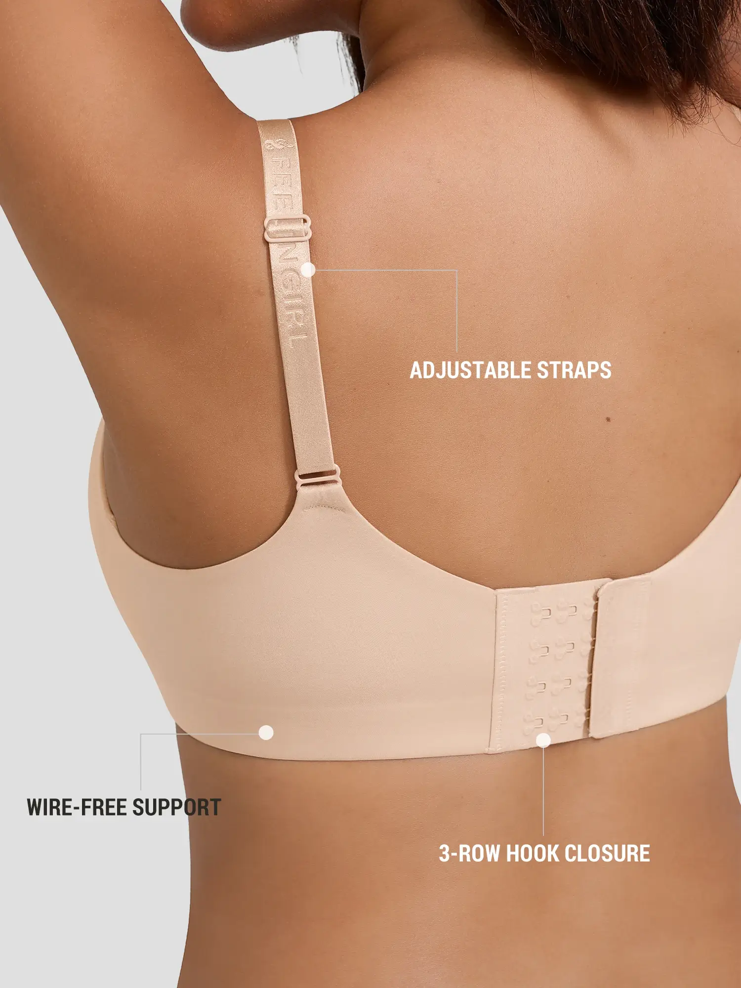 Lift Support Soft Wireless Bra [BOGO] - Image 5