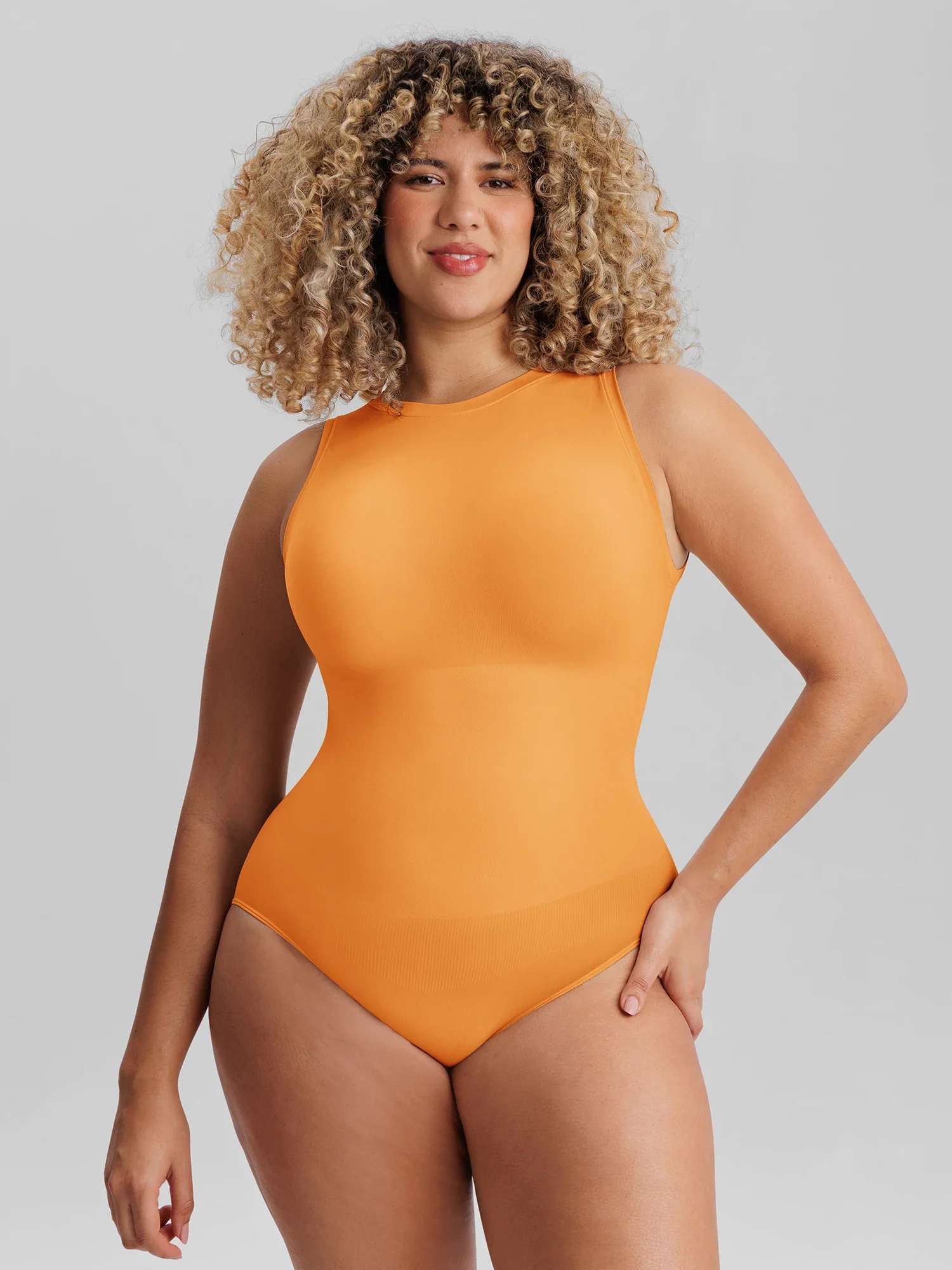 Scoop Neck Buttery Seamless Everyday Bodysuit - Image 39