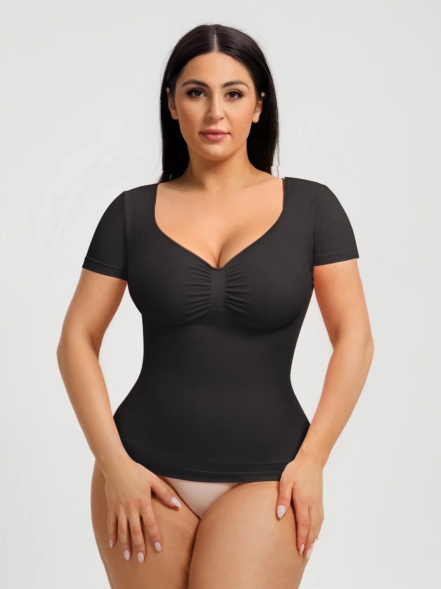 Seamless Tummy Control Everyday Stretch Top - Image 11