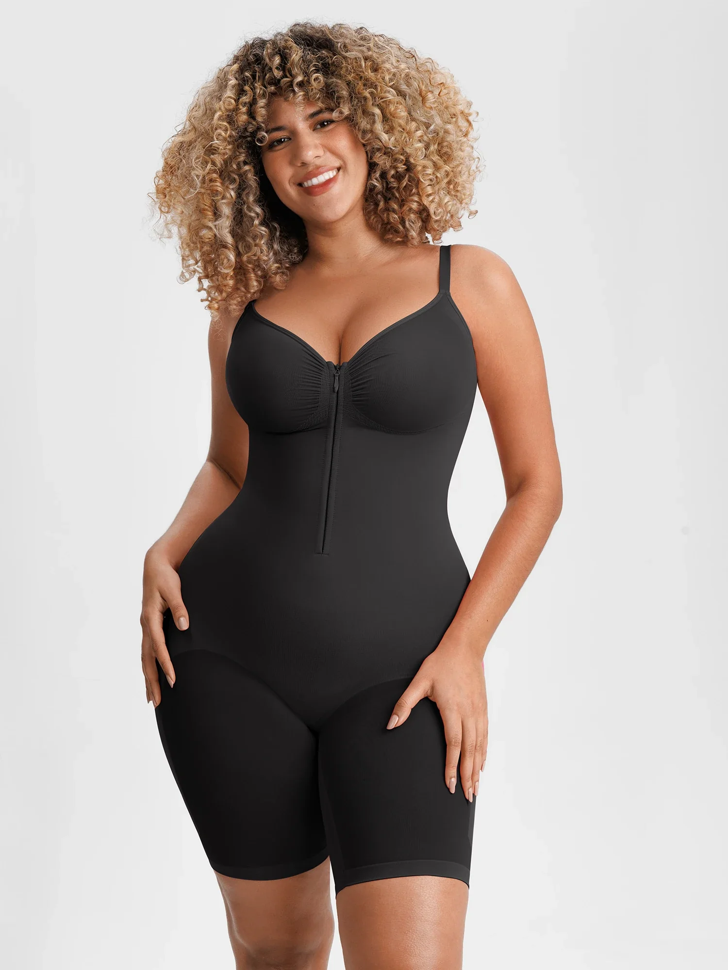 Tummy Control Seamless Stretch Bodysuit - Image 7